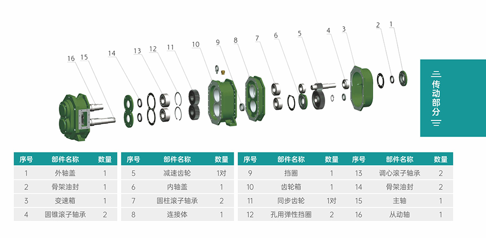GS/DR系列凸轮丝瓜视频18勿入传动部分结构图